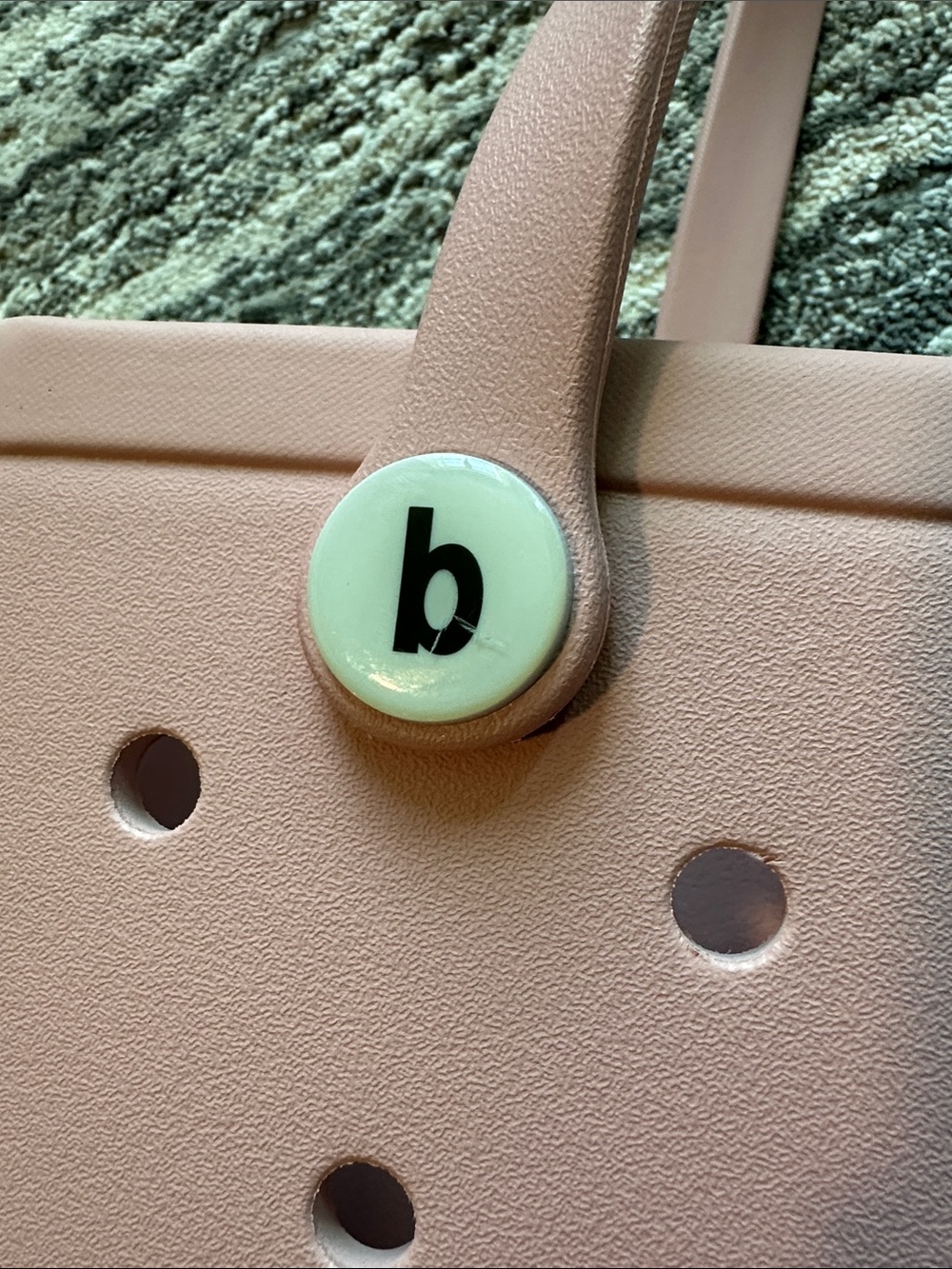 Bogg Pink/Mauve Perforated Tote Bag - Picture 5 of 9